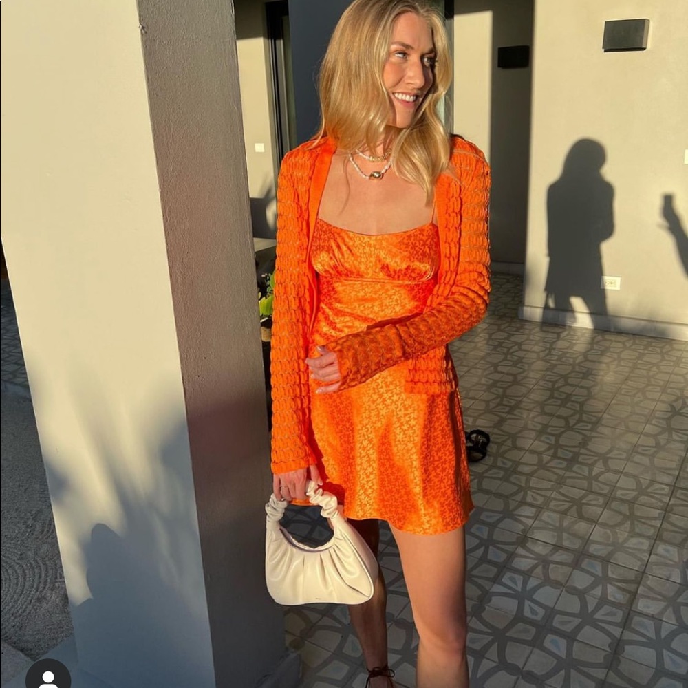 Significant Other Orange Dress US 4